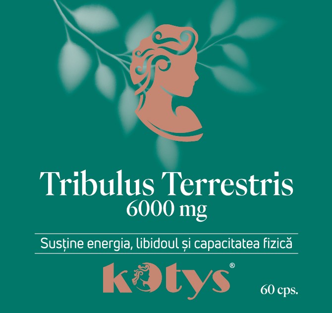 BinaSmartBusiness - KOTYS TRIBULUS TERRESTRIS 6000MG 60cps