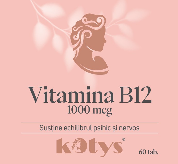 BinaSmartBusiness - KOTYS VITAMINA B 12 1000MCG 60 tbl