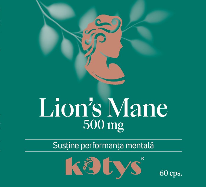 BinaSmartBusiness - KOTYS LIONS MANE 500MG 60 CPS